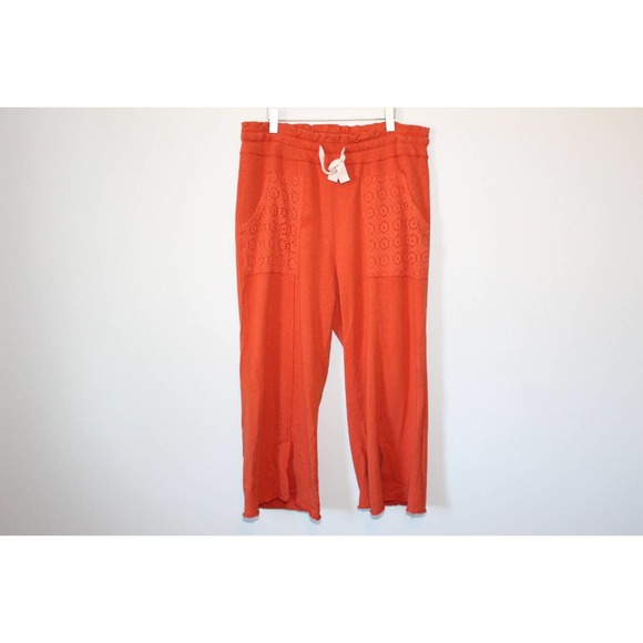 Daily Practice by Anthropologie Robyn Crochet Lounge Pants Plus Size 1X H14234 - Picture 2 of 13